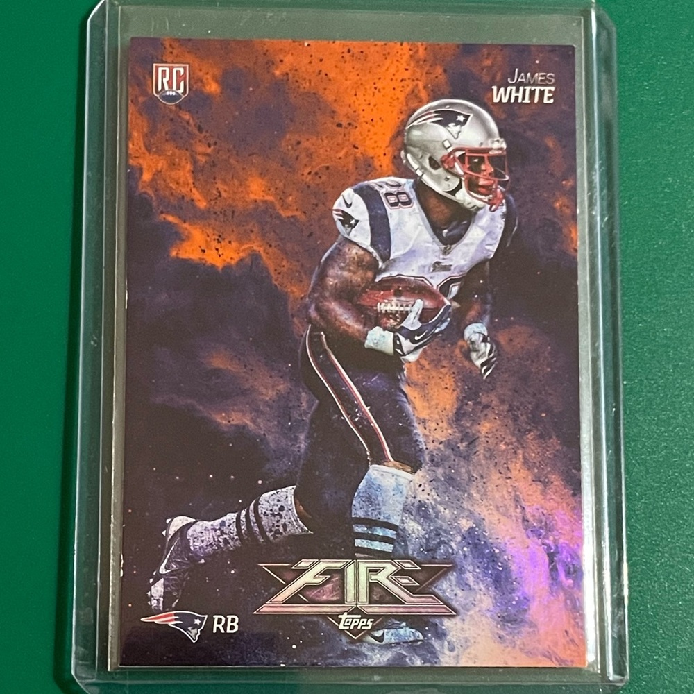 James White #139 [Rookie] 2014 Topps Fire Football Trading Card